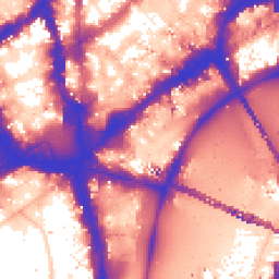 Daytime road noise heatmap for WC2N 6AR