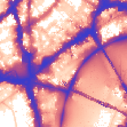 Daytime road noise heatmap for WC2N 6JU
