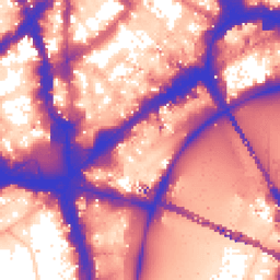 Daytime road noise heatmap for WC2N 6LU