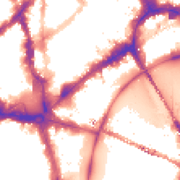 Night-time road noise heatmap for WC2N 6LU