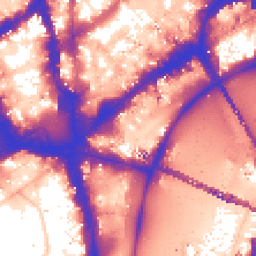 Daytime road noise heatmap for WC2N 6ND