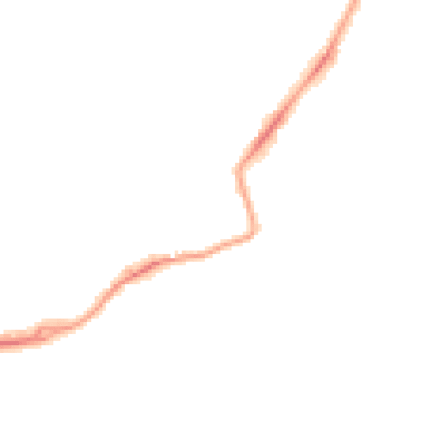Night-time road noise heatmap for WD18 6UW