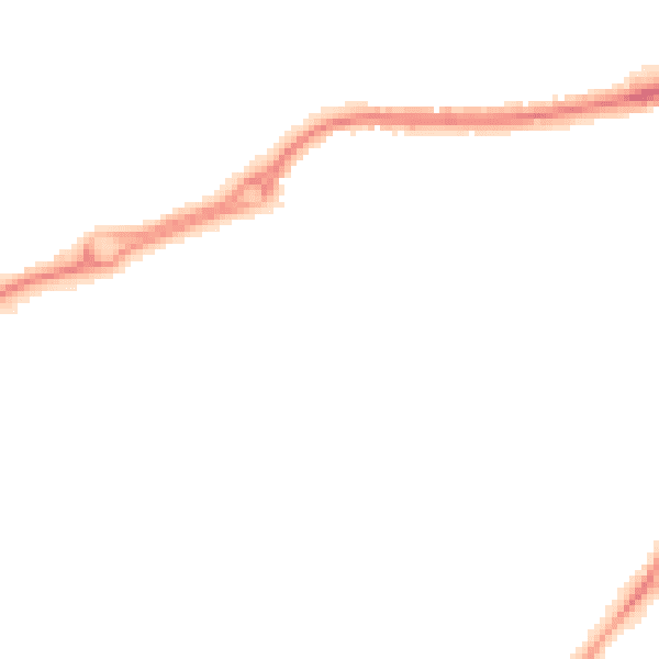 Night-time road noise heatmap for WD18 8AZ