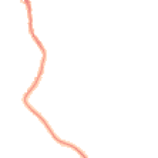 Night-time road noise heatmap for WD19 4AX