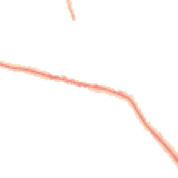 Night-time road noise heatmap for WD23 1BH