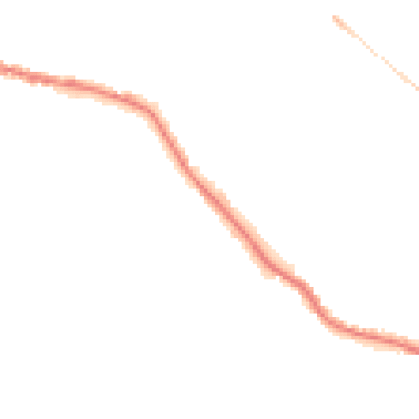 Night-time road noise heatmap for WD23 1BL