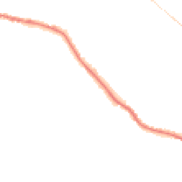 Night-time road noise heatmap for WD23 1BN