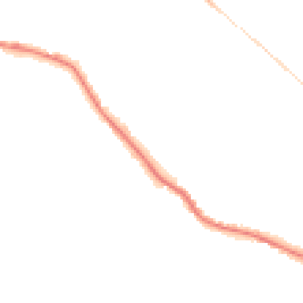 Night-time road noise heatmap for WD23 1BT