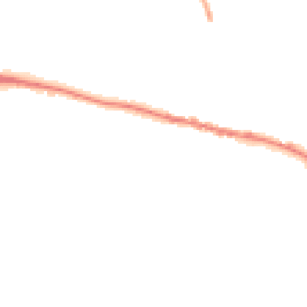 Night-time road noise heatmap for WD23 1DN