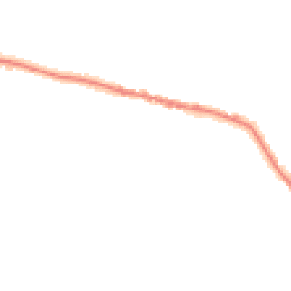 Night-time road noise heatmap for WD23 1DW