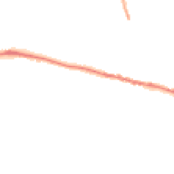 Night-time road noise heatmap for WD23 1DY