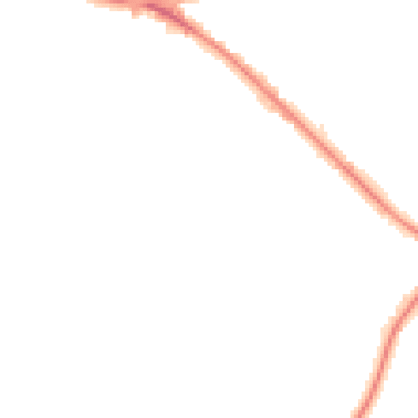 Night-time road noise heatmap for WD23 1HE