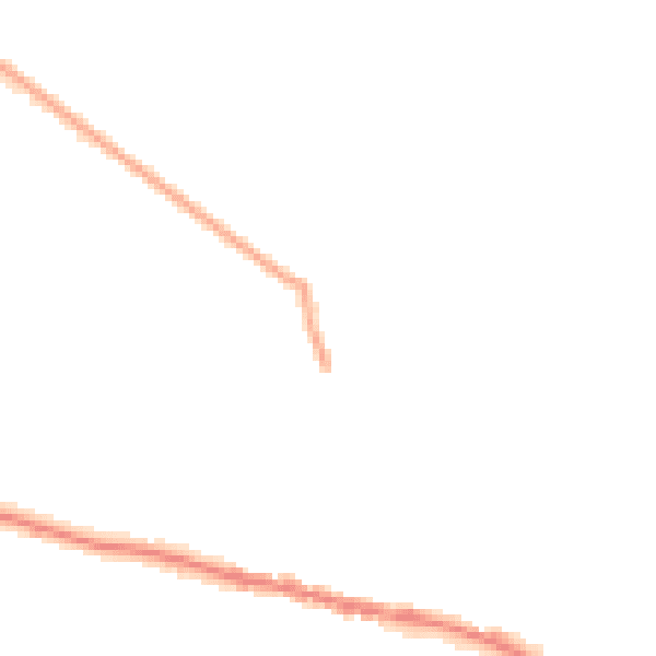 Night-time road noise heatmap for WD23 3AH