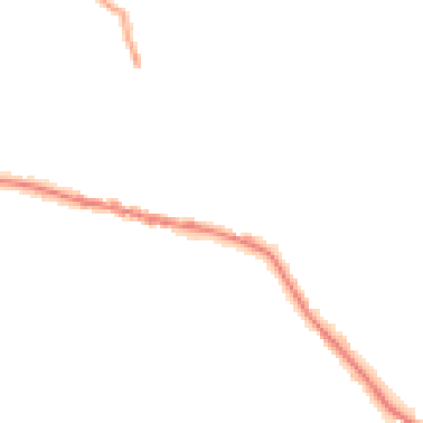 Night-time road noise heatmap for WD23 3HP