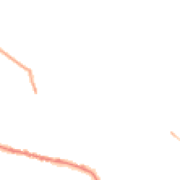 Night-time road noise heatmap for WD23 3NH