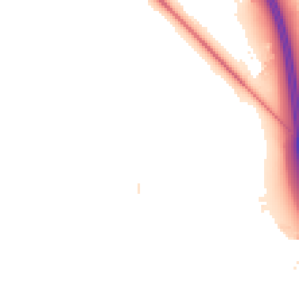 Night-time road noise heatmap for WD23 3PH