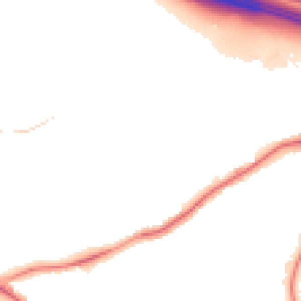 Night-time road noise heatmap for WD23 4AD