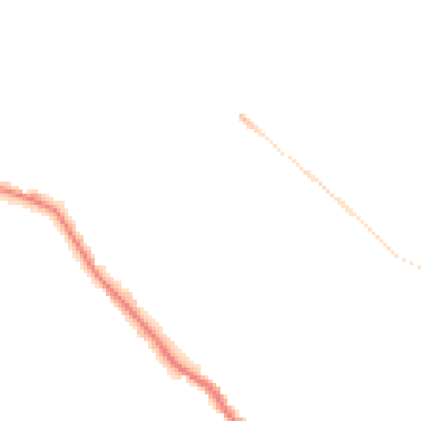 Night-time road noise heatmap for WD23 4NT