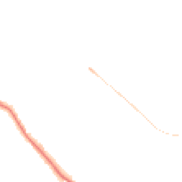 Night-time road noise heatmap for WD23 4PZ