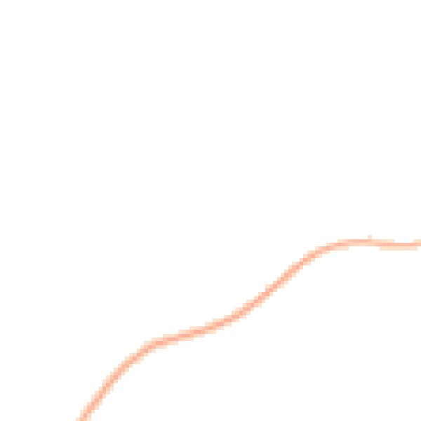 Night-time road noise heatmap for WD25 8BA