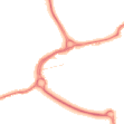 Night-time road noise heatmap for WD3 1AE