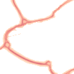 Night-time road noise heatmap for WD3 1AJ