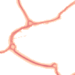 Night-time road noise heatmap for WD3 1AQ