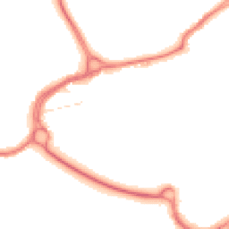 Night-time road noise heatmap for WD3 1AR