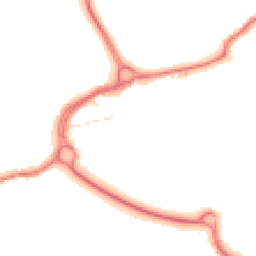 Night-time road noise heatmap for WD3 1AY