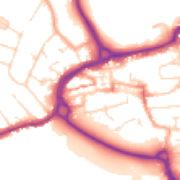 Daytime road noise heatmap for WD3 1BA