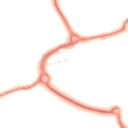 Night-time road noise heatmap for WD3 1BA