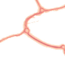 Night-time road noise heatmap for WD3 1BJ