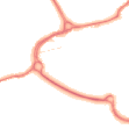 Night-time road noise heatmap for WD3 1BN