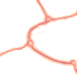 Night-time road noise heatmap for WD3 1BR