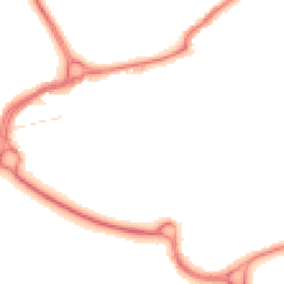 Night-time road noise heatmap for WD3 1BU