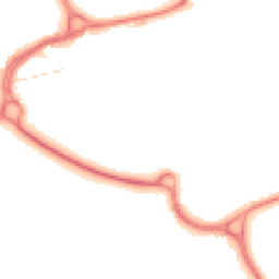 Night-time road noise heatmap for WD3 1DP
