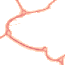 Night-time road noise heatmap for WD3 1DT