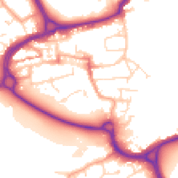 Daytime road noise heatmap for WD3 1DW