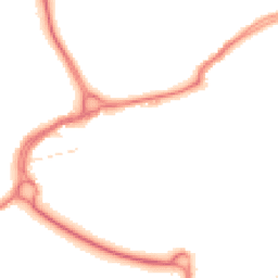 Night-time road noise heatmap for WD3 1EA
