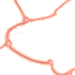 Night-time road noise heatmap for WD3 1ED