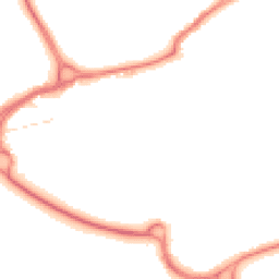 Night-time road noise heatmap for WD3 1EF