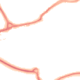Night-time road noise heatmap for WD3 1EP