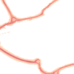 Night-time road noise heatmap for WD3 1EQ