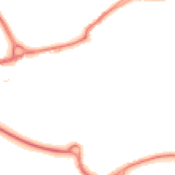 Night-time road noise heatmap for WD3 1ET