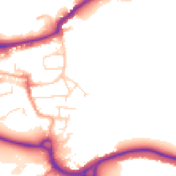 Daytime road noise heatmap for WD3 1GG
