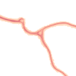 Night-time road noise heatmap for WD3 1JL