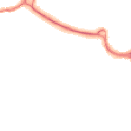 Night-time road noise heatmap for WD3 1NB