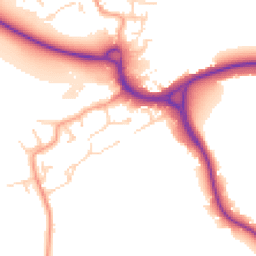 Daytime road noise heatmap for WD3 1NG