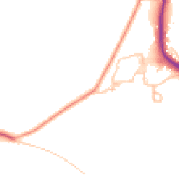 Daytime road noise heatmap for WD3 1PY