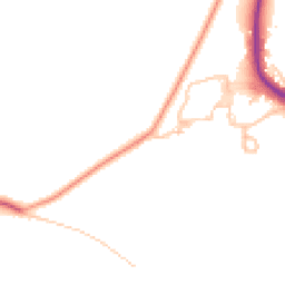 Daytime road noise heatmap for WD3 1PZ